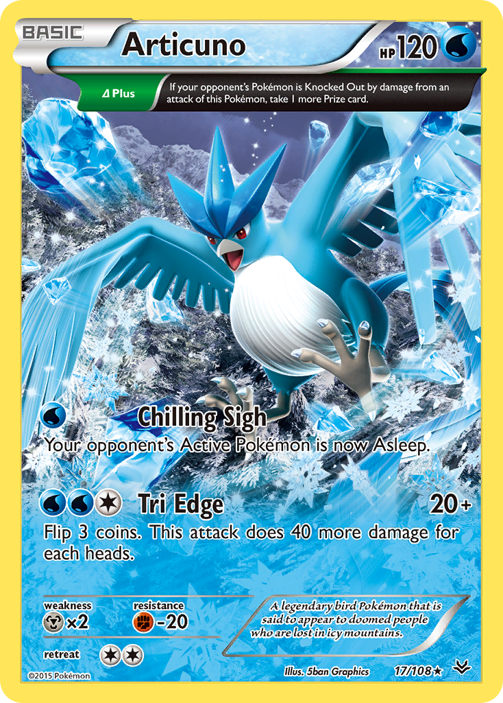 Articuno (17/108) [XY: Roaring Skies] | Gam3 Escape