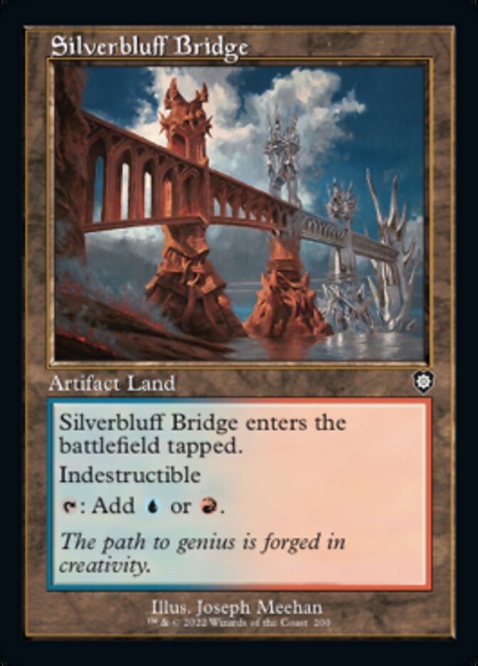 Silverbluff Bridge (Retro) [The Brothers' War Commander] | Gam3 Escape