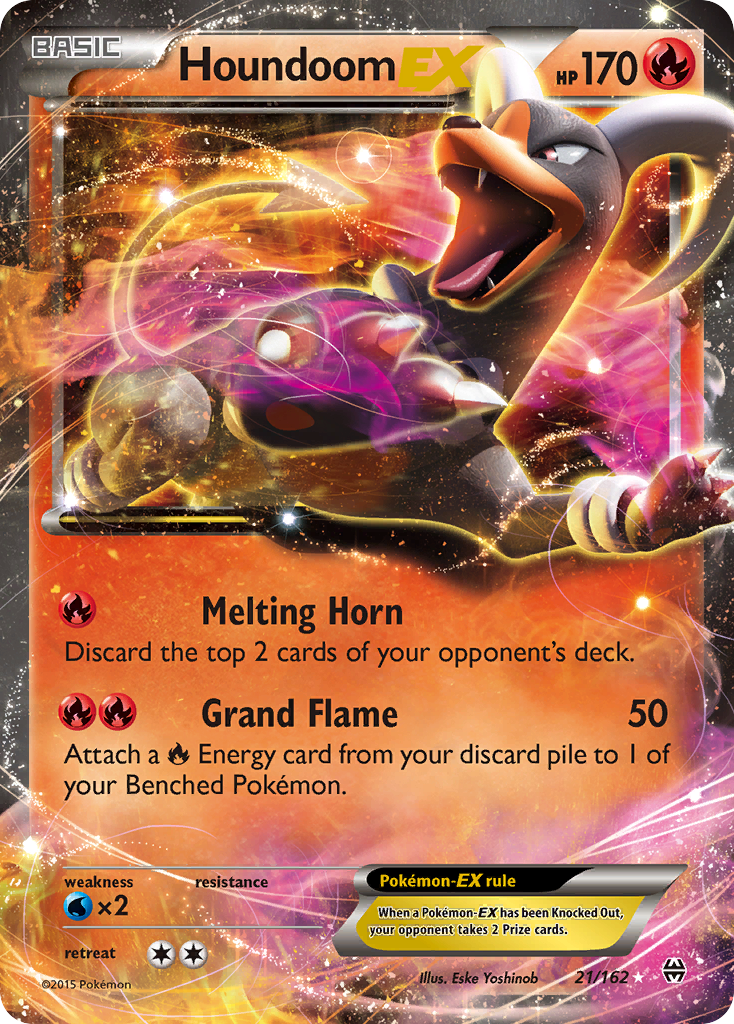 Houndoom EX (21/162) [XY: BREAKthrough] | Gam3 Escape