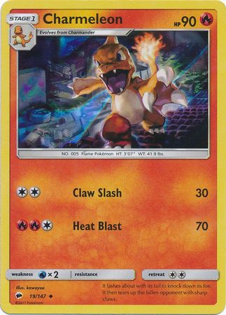 Charmeleon (19/147) (Premium Collection Promo) [Sun & Moon: Burning Shadows] | Gam3 Escape