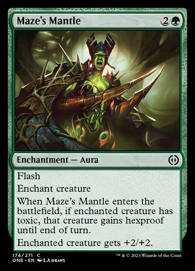 Maze's Mantle [Phyrexia: All Will Be One] | Gam3 Escape