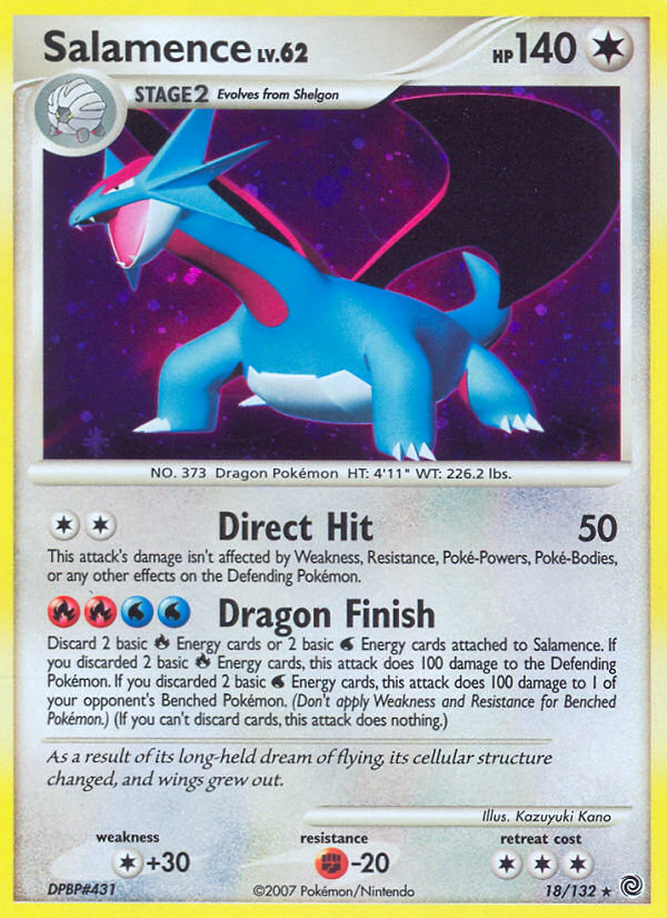 Salamence (18/132) [Diamond & Pearl: Secret Wonders] | Gam3 Escape