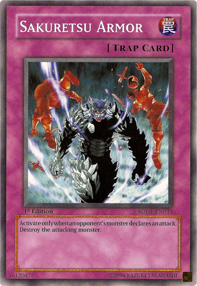Sakuretsu Armor [SDDE-EN033] Common | Gam3 Escape