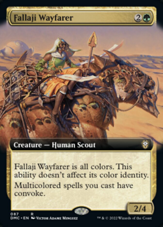 Fallaji Wayfarer (Extended Art) [Dominaria United Commander] | Gam3 Escape