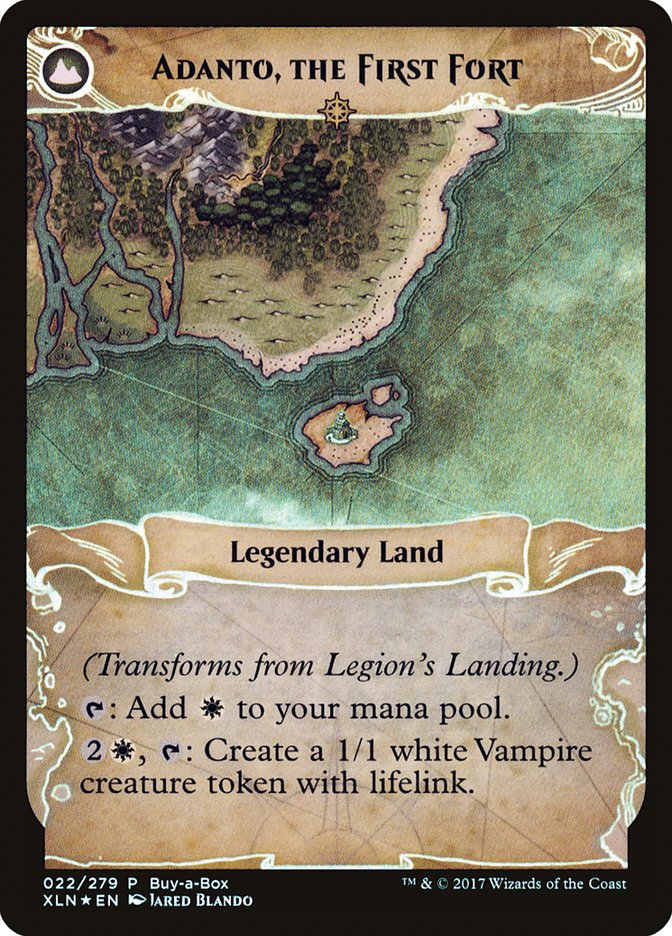 Legion's Landing // Adanto, the First Fort (Buy-A-Box) [Ixalan Treasure Chest] | Gam3 Escape