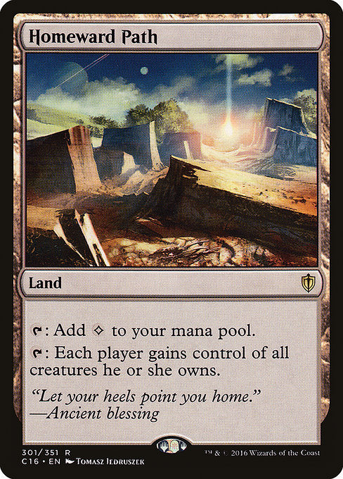 Homeward Path [Commander 2016] | Gam3 Escape
