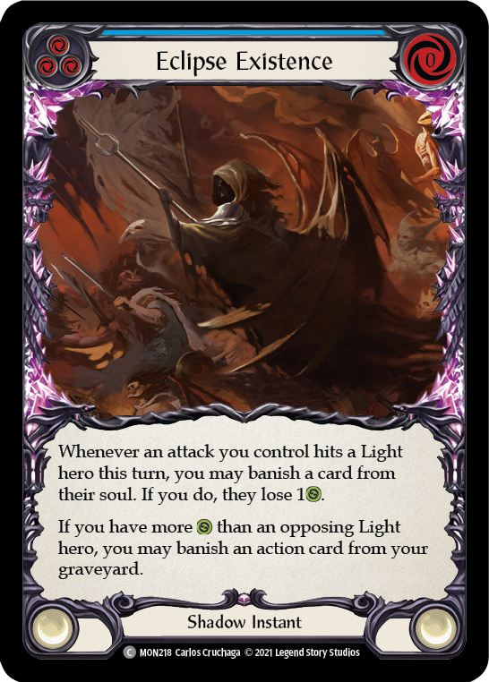 Eclipse Existence [MON218] 1st Edition Normal | Gam3 Escape