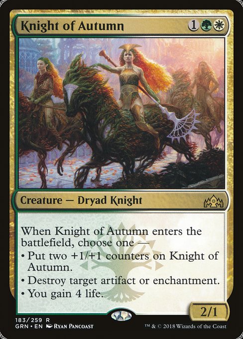 Knight of Autumn [Guilds of Ravnica] | Gam3 Escape