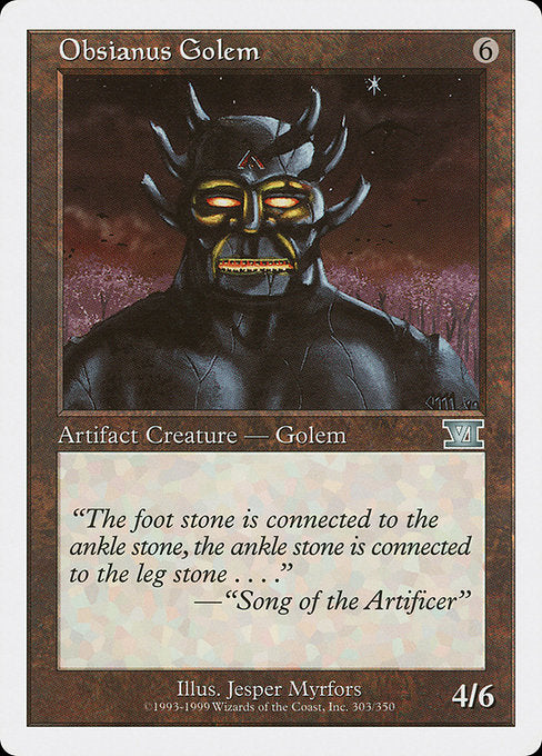 Obsianus Golem [Classic Sixth Edition] | Gam3 Escape