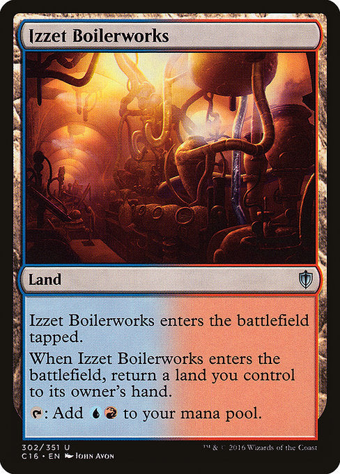 Izzet Boilerworks [Commander 2016] | Gam3 Escape
