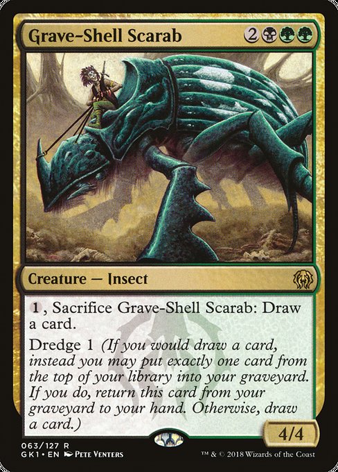 Grave-Shell Scarab [GRN Guild Kit] | Gam3 Escape