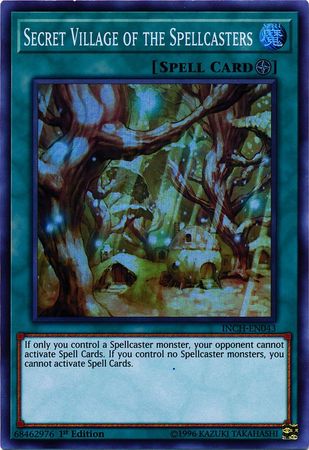 Secret Village of the Spellcasters [INCH-EN043] Super Rare | Gam3 Escape