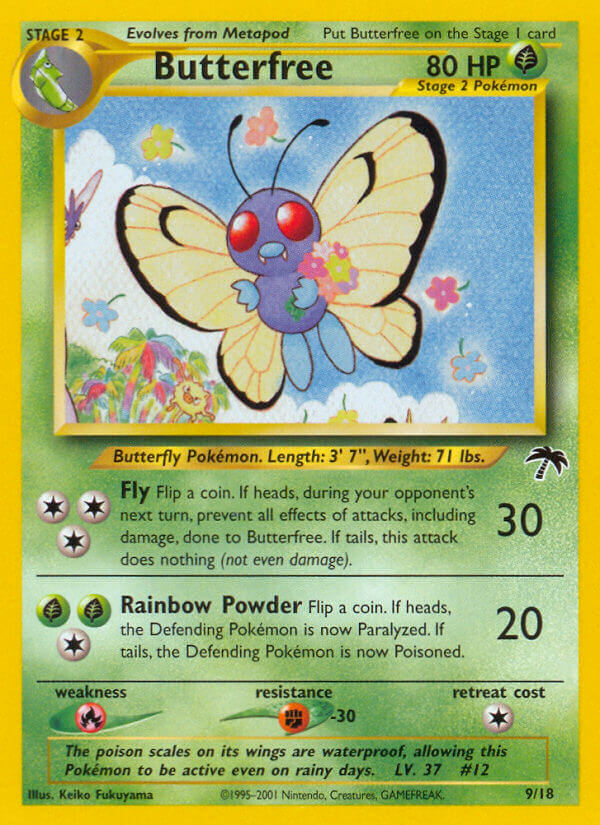 Butterfree (9/18) [Southern Islands] | Gam3 Escape