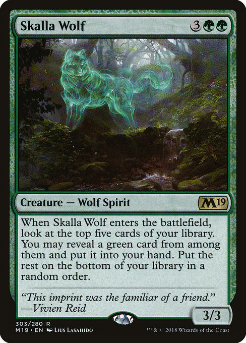 Skalla Wolf [Core Set 2019] | Gam3 Escape