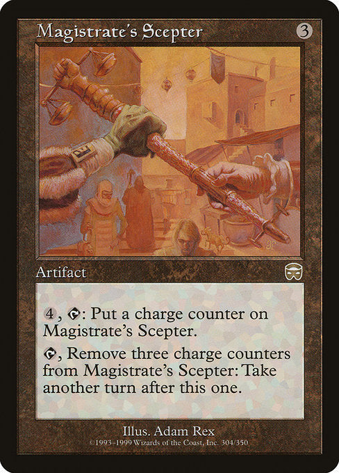 Magistrate's Scepter [Mercadian Masques] | Gam3 Escape