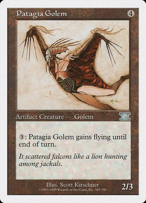 Patagia Golem [Classic Sixth Edition] | Gam3 Escape