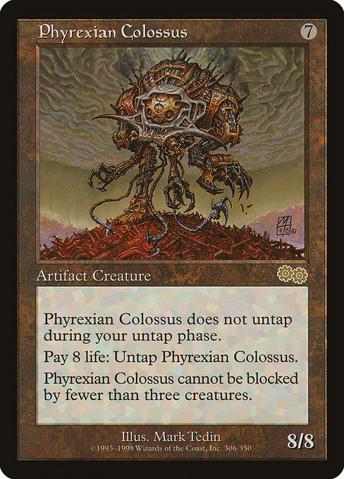 Phyrexian Colossus [Urza's Saga] | Gam3 Escape