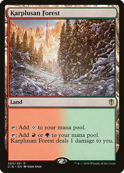 Karplusan Forest [Commander 2016] | Gam3 Escape