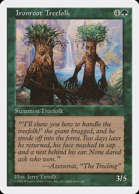 Ironroot Treefolk [Fifth Edition] | Gam3 Escape