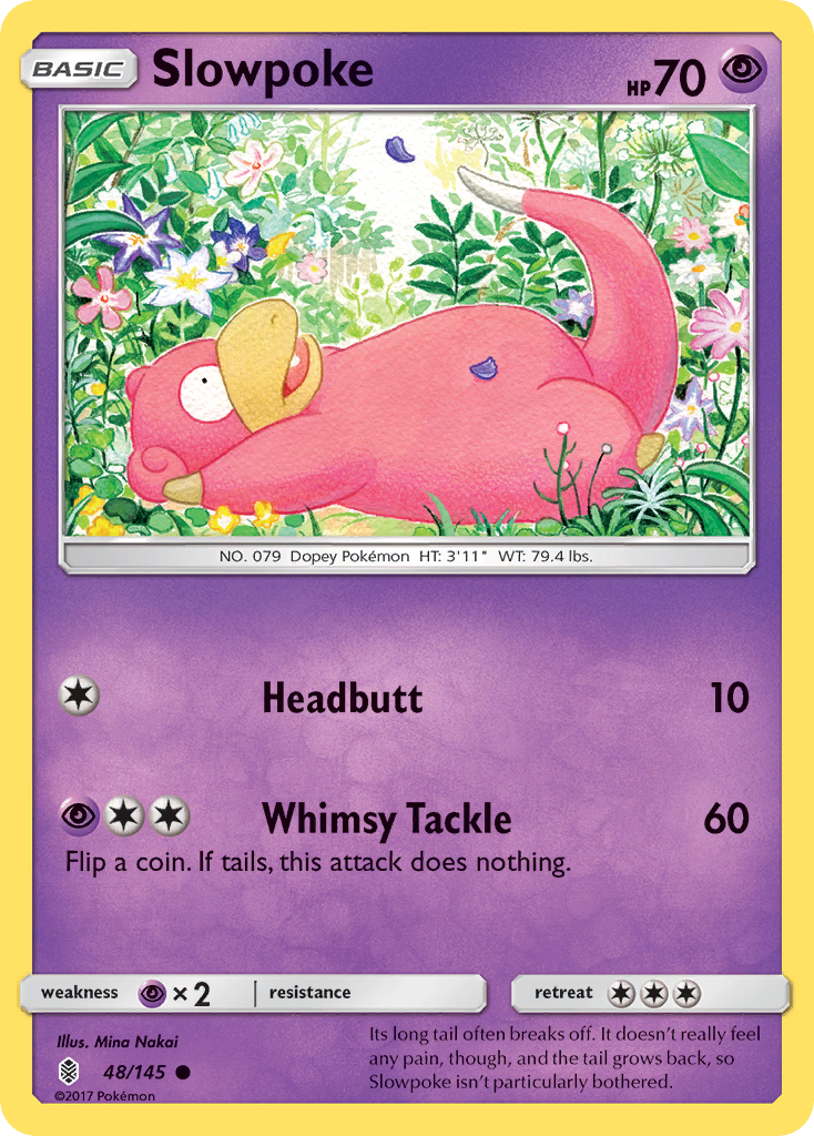 Slowpoke (48/145) [Sun & Moon: Guardians Rising] | Gam3 Escape