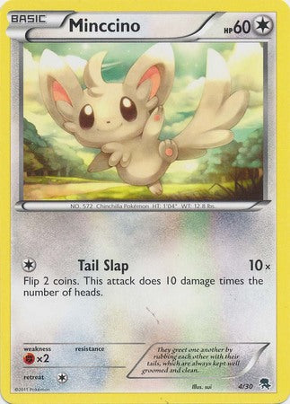 Minccino (4/30) [Black & White: Trainer Kit - Zoroark] | Gam3 Escape