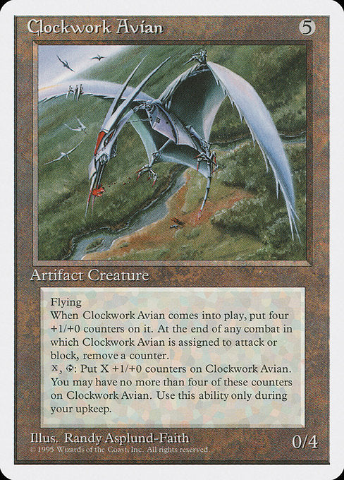 Clockwork Avian [Fourth Edition] | Gam3 Escape