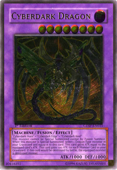 Cyberdark Dragon (UTR) [CDIP-EN035] Ultimate Rare | Gam3 Escape