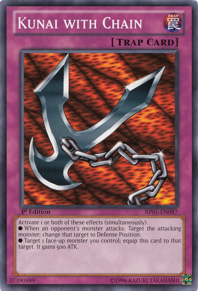 Kunai with Chain [BP01-EN087] Common | Gam3 Escape