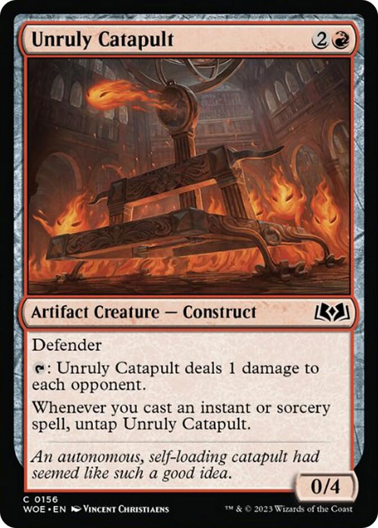 Unruly Catapult [Wilds of Eldraine] | Gam3 Escape