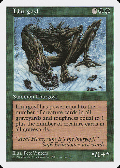 Lhurgoyf [Fifth Edition] | Gam3 Escape