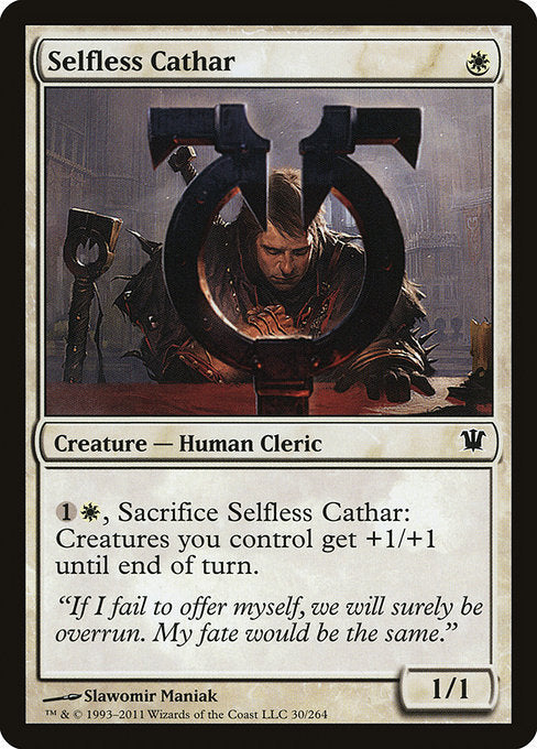 Selfless Cathar [Innistrad] | Gam3 Escape