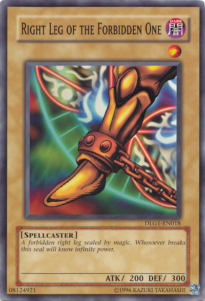 Right Leg of the Forbidden One [DLG1-EN018] Common | Gam3 Escape