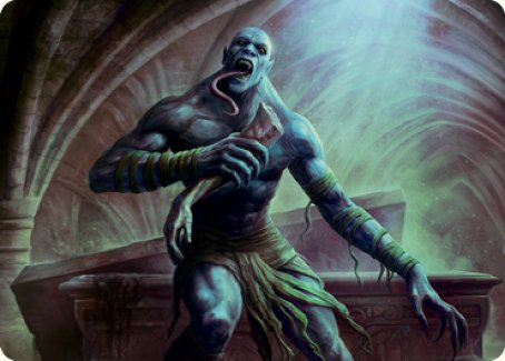 Ghoul Art Card [Dungeons & Dragons: Adventures in the Forgotten Realms Art Series] | Gam3 Escape