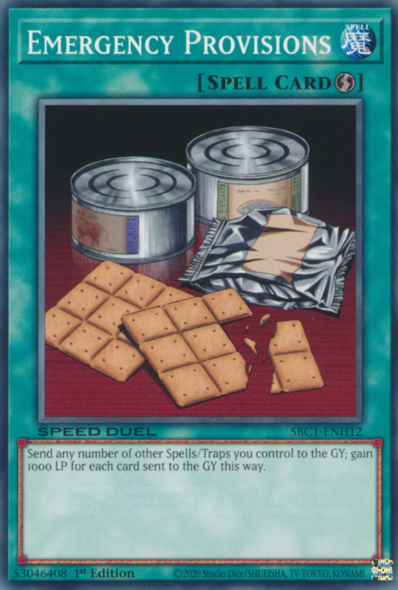 Emergency Provisions [SBC1-ENH12] Common | Gam3 Escape