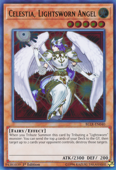 Celestia, Lightsworn Angel [BLLR-EN040] Ultra Rare | Gam3 Escape