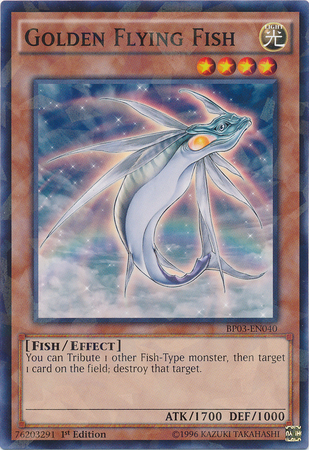 Golden Flying Fish (Shatterfoil) [BP03-EN040] Rare | Gam3 Escape