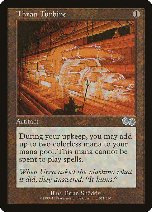 Thran Turbine [Urza's Saga] | Gam3 Escape