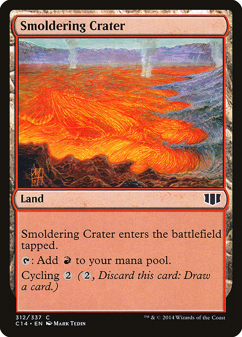 Smoldering Crater [Commander 2014] | Gam3 Escape