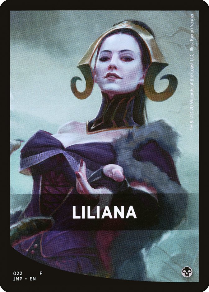 Liliana Theme Card [Jumpstart Front Cards] | Gam3 Escape