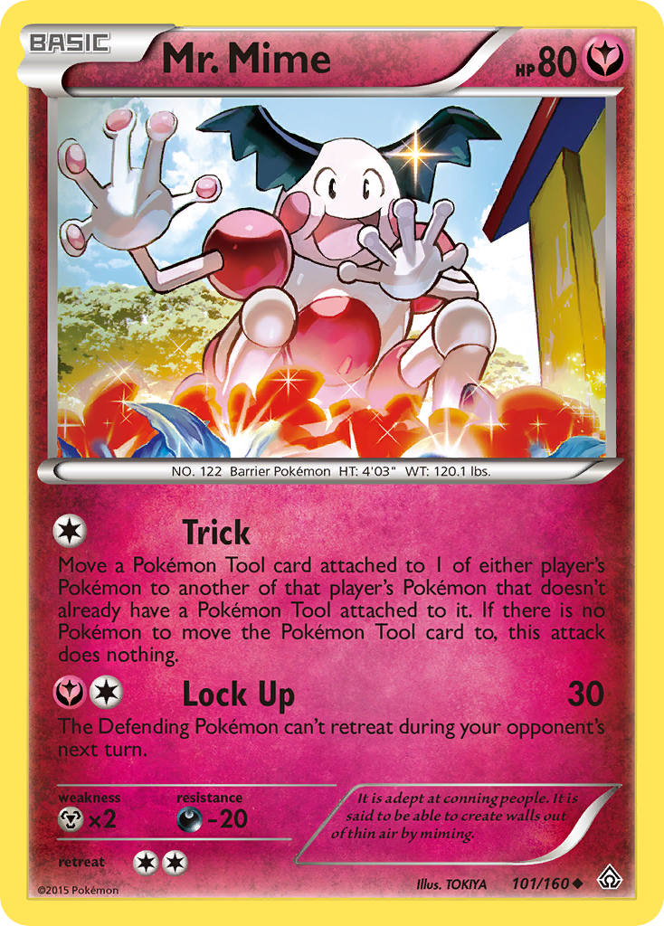 Mr. Mime (101/160) [XY: Primal Clash] | Gam3 Escape