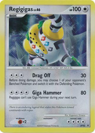 Regigigas (DP40) (Jumbo Card) [Diamond & Pearl: Black Star Promos] | Gam3 Escape