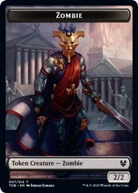 Zombie // Satyr Double-sided Token [Theros Beyond Death Tokens] | Gam3 Escape