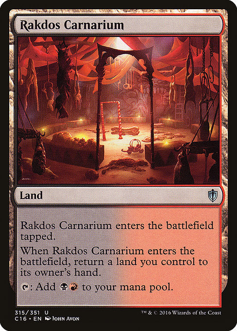 Rakdos Carnarium [Commander 2016] | Gam3 Escape