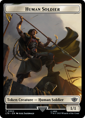 Food (09) // Human Soldier (02) Double-Sided Token [The Lord of the Rings: Tales of Middle-Earth Tokens] | Gam3 Escape