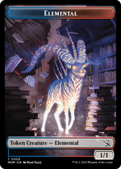Elemental (9) // Vampire Double-Sided Token [March of the Machine Tokens] | Gam3 Escape
