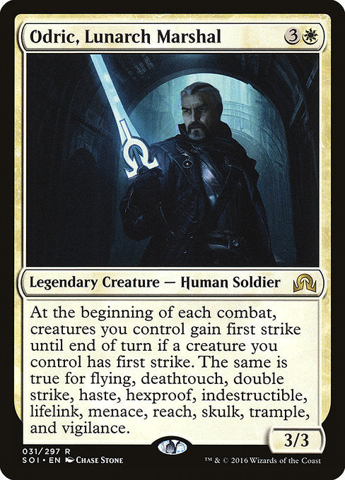 Odric, Lunarch Marshal [Shadows over Innistrad] | Gam3 Escape