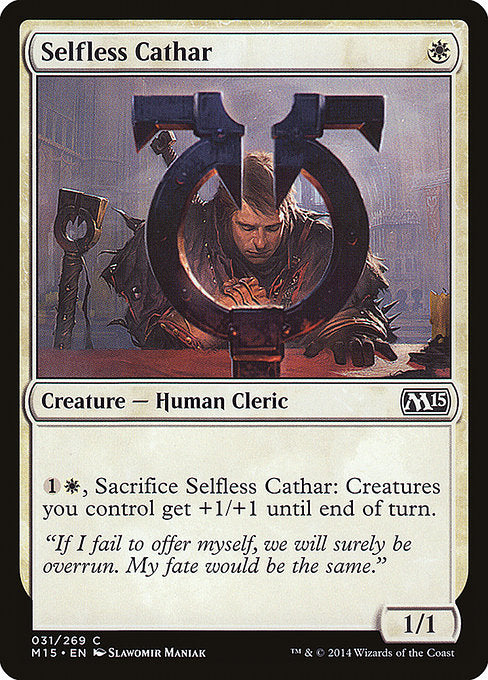 Selfless Cathar [Magic 2015] | Gam3 Escape
