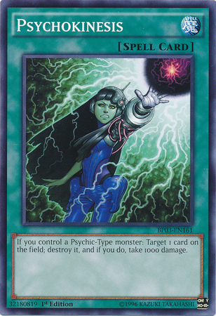 Psychokinesis [BP03-EN161] Common | Gam3 Escape