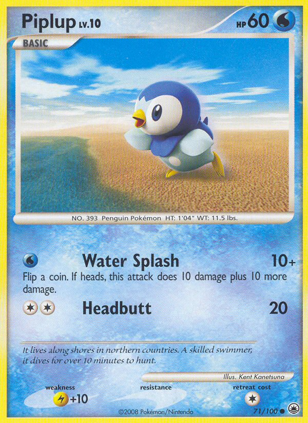 Piplup (71/100) [Diamond & Pearl: Majestic Dawn] | Gam3 Escape