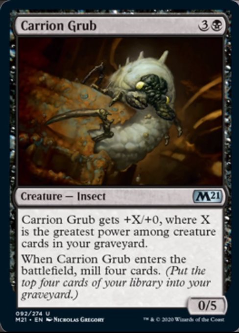 Carrion Grub [Core Set 2021] | Gam3 Escape